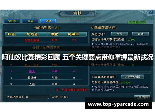 阿仙奴比赛精彩回顾 五个关键要点带你掌握最新战况